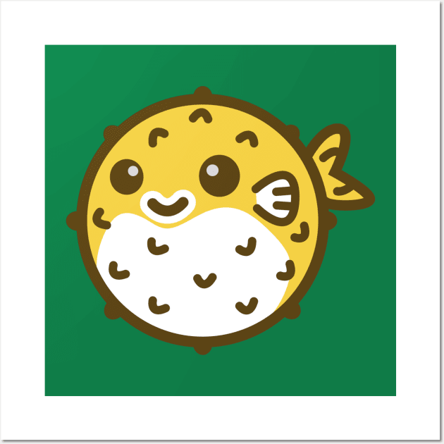 Blowfish Logo Yellow Wall Art by Blowfish